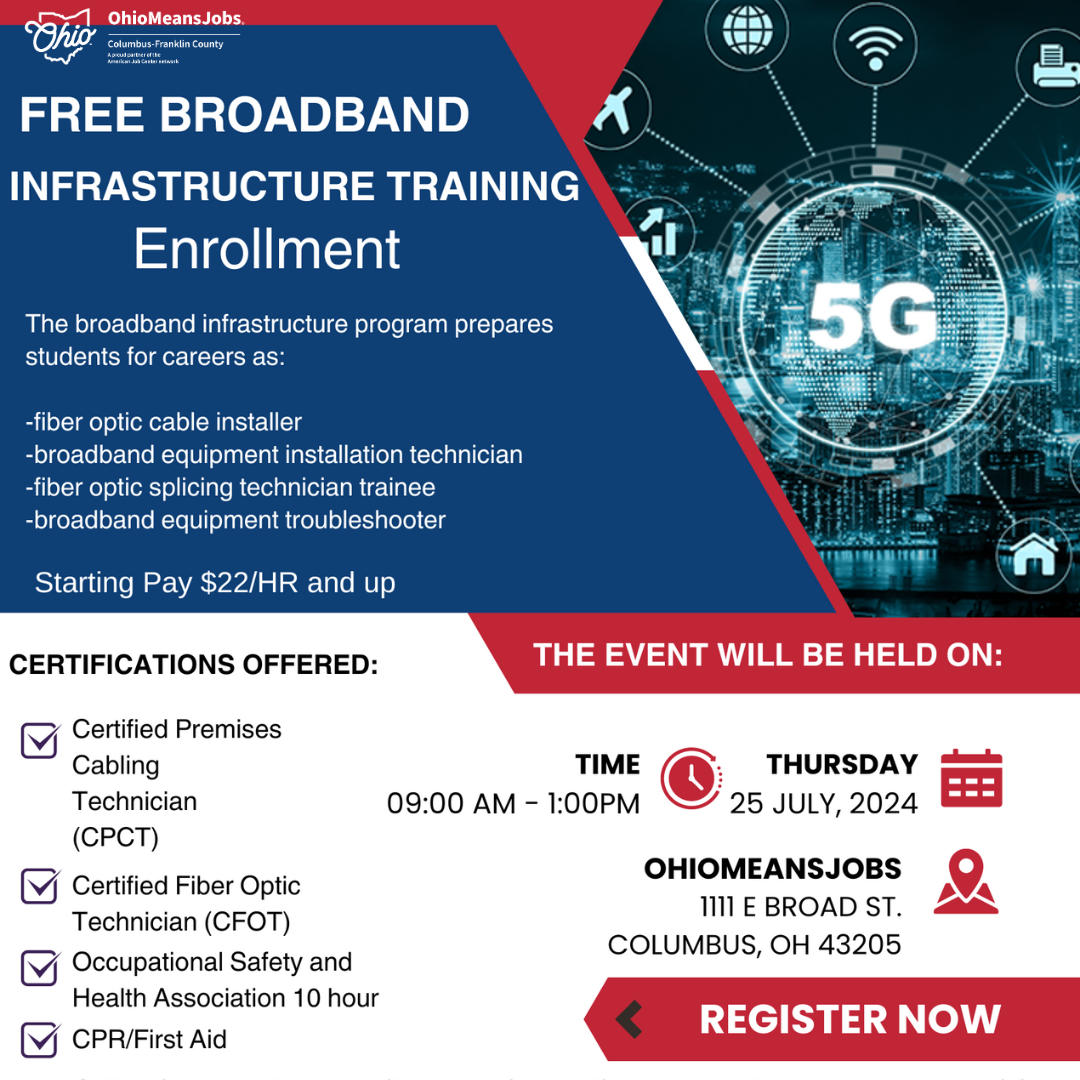 5G Broadband Infrastructure Square